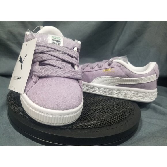 Puma Toddler's Suede XL AC Inf Lace Up Sneakers Black Size 9 NEW IN BOX! - Picture 2 of 10